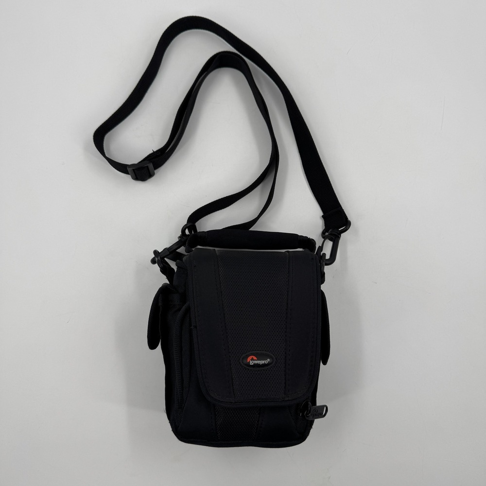Lowepro Edit 100 Camera Bag Unisex‎ OS Black Padded Shoulder Strap Utility Case